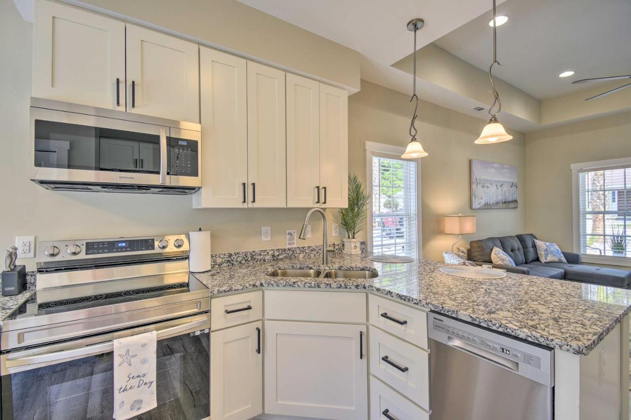 Ocean Isle Beach Home With Shared Lanai And Grill מראה חיצוני תמונה